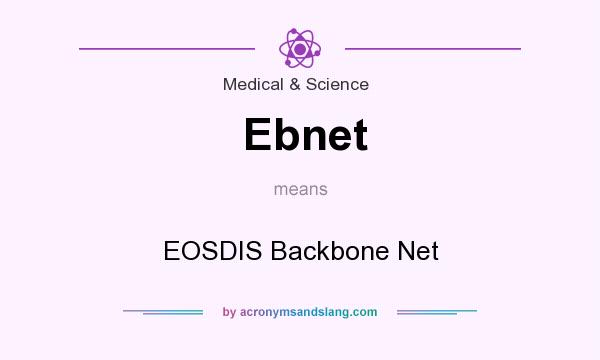 What does Ebnet mean? It stands for EOSDIS Backbone Net