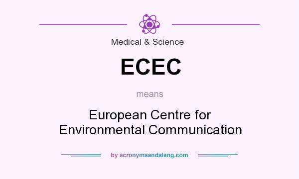 What does ECEC mean? It stands for European Centre for Environmental Communication