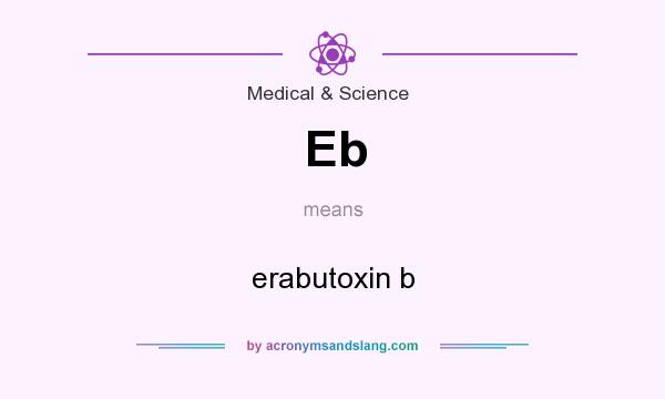 What does Eb mean? It stands for erabutoxin b
