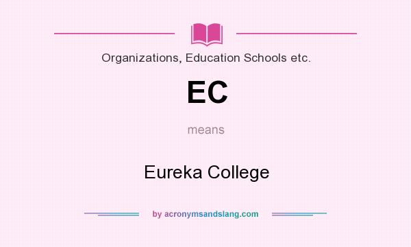 What does EC mean? It stands for Eureka College