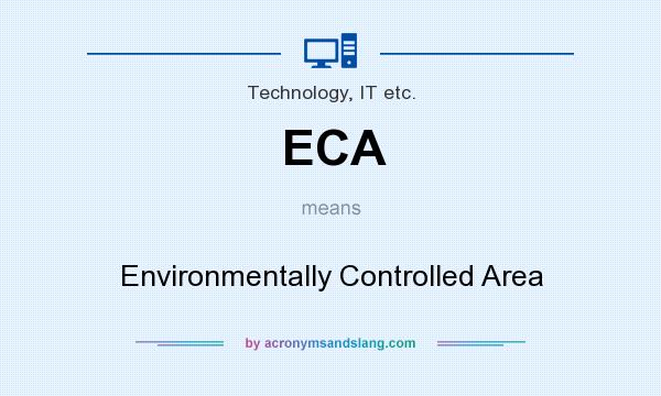 What does ECA mean? It stands for Environmentally Controlled Area