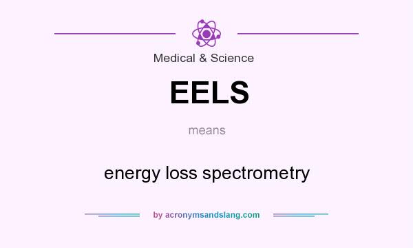 What does EELS mean? It stands for energy loss spectrometry