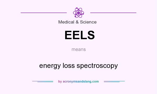 What does EELS mean? It stands for energy loss spectroscopy
