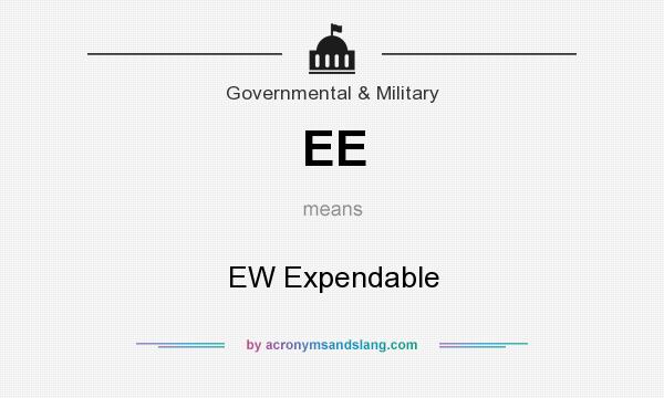 What does EE mean? It stands for EW Expendable