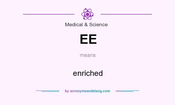 What does EE mean? It stands for enriched