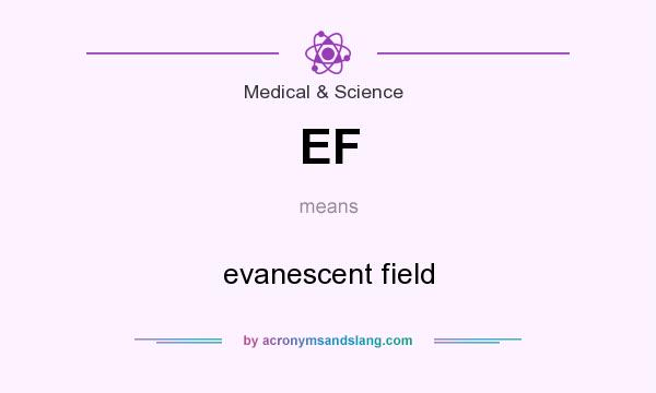 What does EF mean? It stands for evanescent field