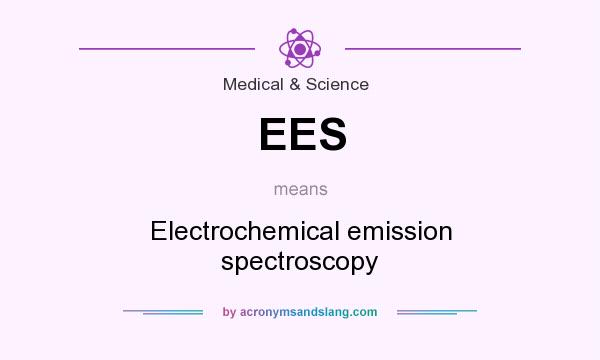 What does EES mean? It stands for Electrochemical emission spectroscopy