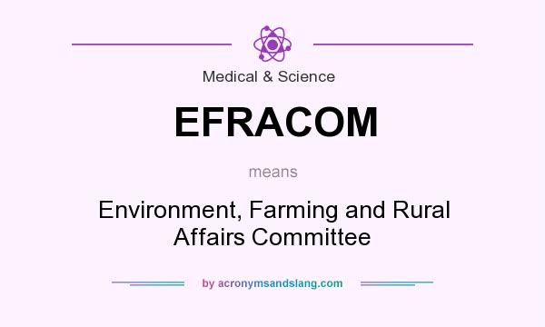 What does EFRACOM mean? It stands for Environment, Farming and Rural Affairs Committee