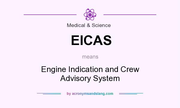 What does EICAS mean? It stands for Engine Indication and Crew Advisory System
