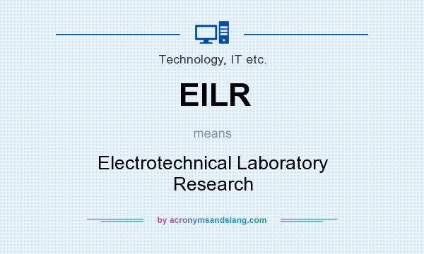 What does ElLR mean? It stands for Electrotechnical Laboratory Research