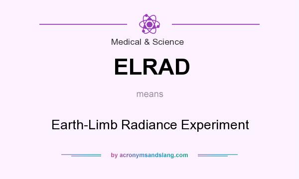 What does ELRAD mean? It stands for Earth-Limb Radiance Experiment