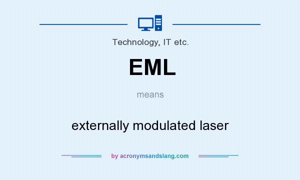 What does EML mean? It stands for externally modulated laser