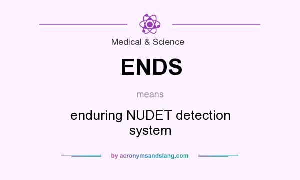 What does ENDS mean? It stands for enduring NUDET detection system