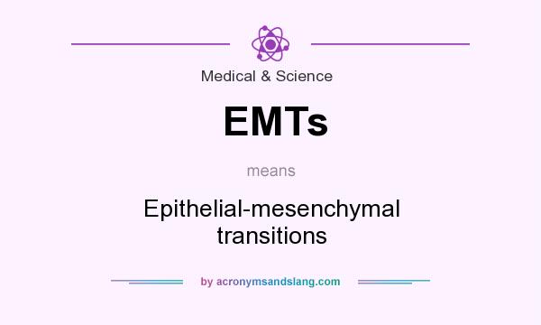 What does EMTs mean? It stands for Epithelial-mesenchymal transitions