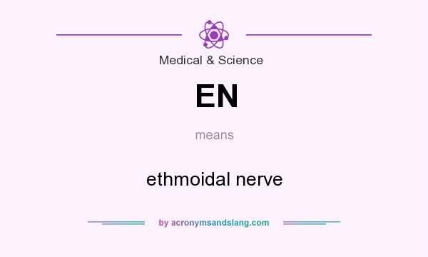 What does EN mean? It stands for ethmoidal nerve