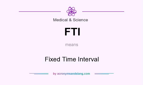 What does FTI mean? It stands for Fixed Time Interval