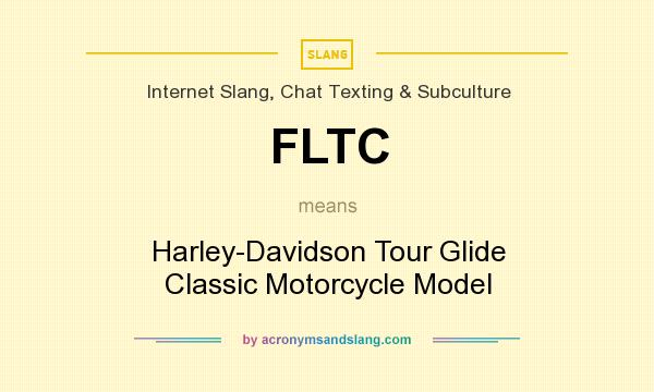 What does FLTC mean? It stands for Harley-Davidson Tour Glide Classic Motorcycle Model