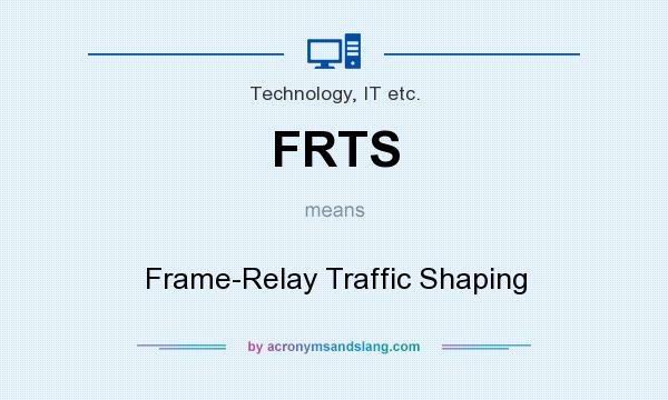 What does FRTS mean? It stands for Frame-Relay Traffic Shaping