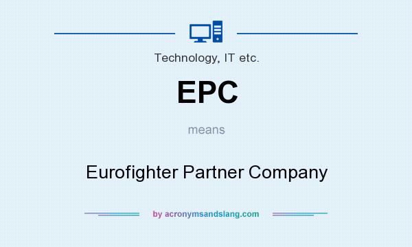 What does EPC mean? It stands for Eurofighter Partner Company