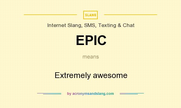 Epic meaning