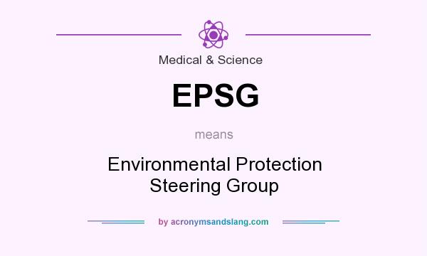 What does EPSG mean? It stands for Environmental Protection Steering Group