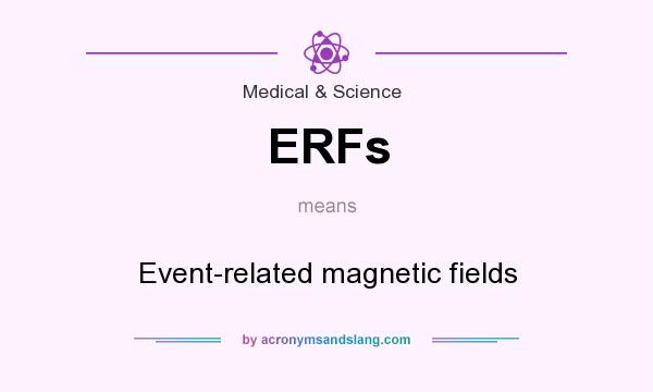 What does ERFs mean? It stands for Event-related magnetic fields