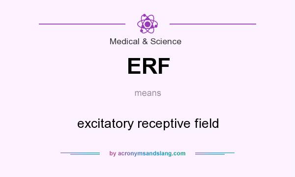 What does ERF mean? It stands for excitatory receptive field