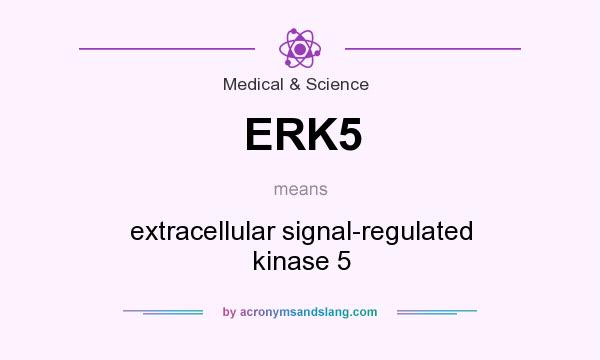 What does ERK5 mean? It stands for extracellular signal-regulated kinase 5