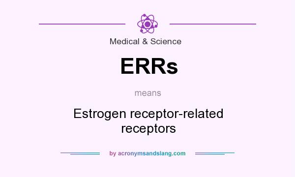What does ERRs mean? It stands for Estrogen receptor-related receptors