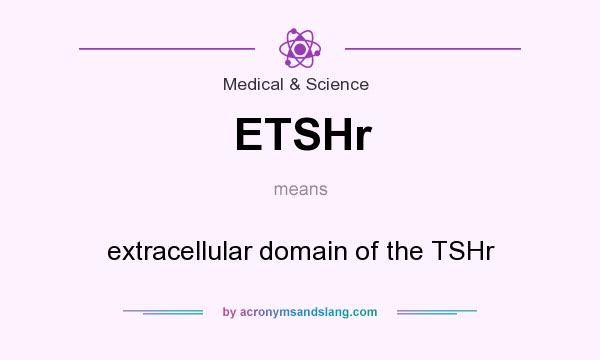 What does ETSHr mean? It stands for extracellular domain of the TSHr