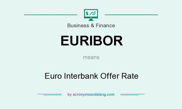 What does EURIBOR mean? It stands for Euro Interbank Offer Rate