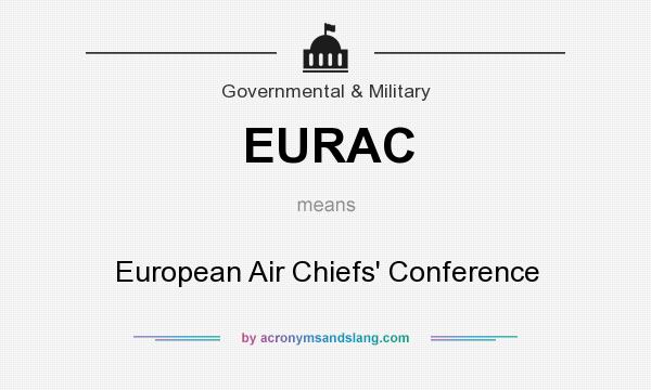What does EURAC mean? It stands for European Air Chiefs` Conference