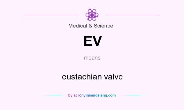 What does EV mean? It stands for eustachian valve