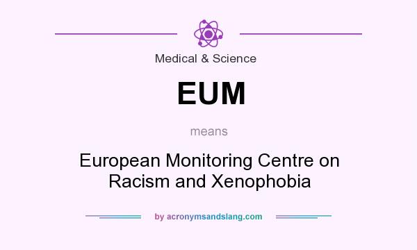 What does EUM mean? It stands for European Monitoring Centre on Racism and Xenophobia