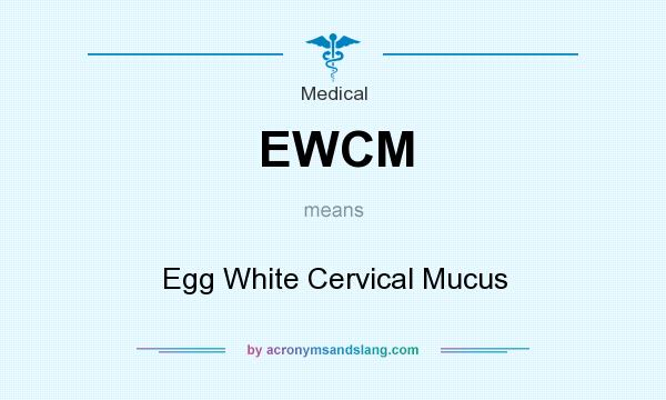 What does EWCM mean? It stands for Egg White Cervical Mucus