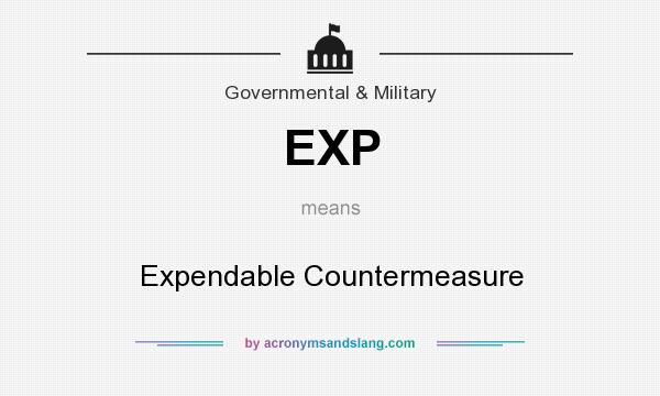 What does EXP mean? It stands for Expendable Countermeasure