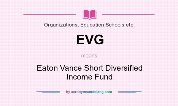 What does EVG mean? It stands for Eaton Vance Short Diversified Income Fund