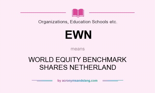 What does EWN mean? It stands for WORLD EQUITY BENCHMARK SHARES NETHERLAND
