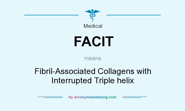 What does FACIT mean? It stands for Fibril-Associated Collagens with Interrupted Triple helix