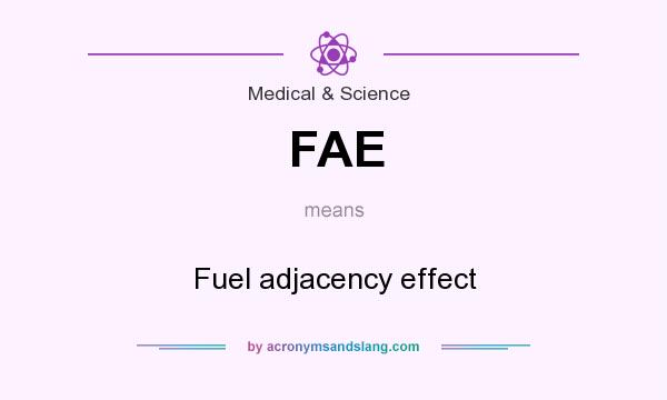What does FAE mean? It stands for Fuel adjacency effect