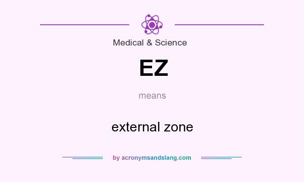 What does EZ mean? It stands for external zone