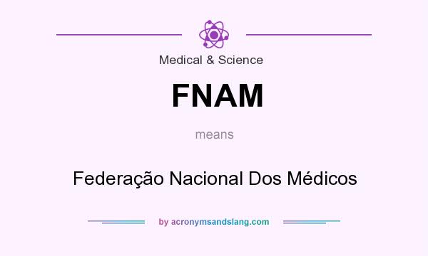 What does FNAM mean? It stands for Federação Nacional Dos Médicos