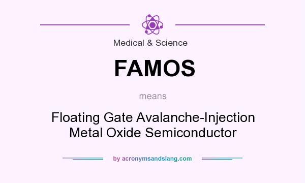 What does FAMOS mean? It stands for Floating Gate Avalanche-Injection Metal Oxide Semiconductor