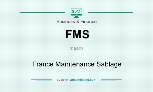 What does FMS mean? It stands for France Maintenance Sablage