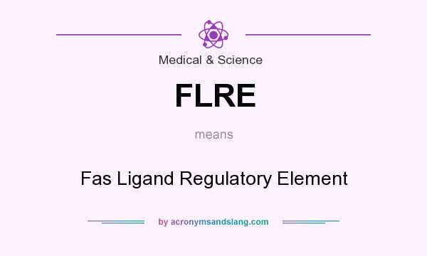 What does FLRE mean? It stands for Fas Ligand Regulatory Element