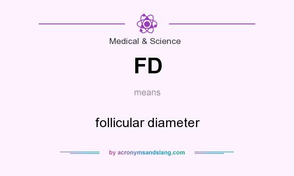 What does FD mean? It stands for follicular diameter