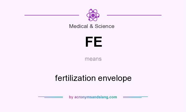 What does FE mean? It stands for fertilization envelope