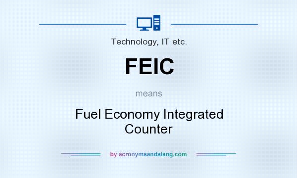 What does FEIC mean? It stands for Fuel Economy Integrated Counter