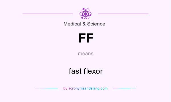 What does FF mean? It stands for fast flexor