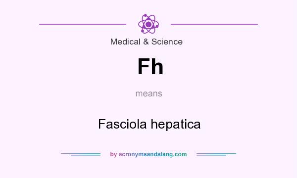 What does Fh mean? It stands for Fasciola hepatica